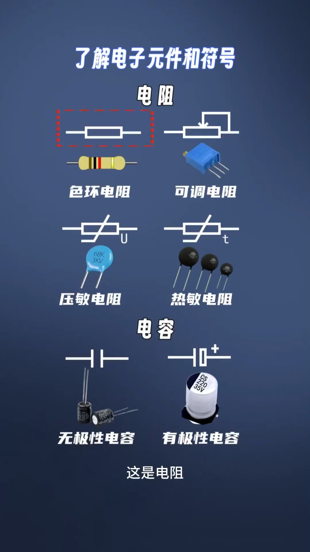 教你认识电子元器件